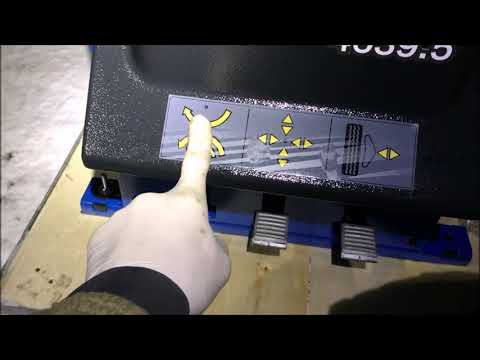 Видео: Шиномонтажный станок Нордберг 4639.5 ускоренный односторонний отжим борта 2 скорости поворота стола