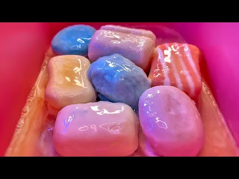 Видео: ASMR 💜 Soaked Soap 💜 АСМР Мыление и Размокшее Мыло 💜 Большой Рандомный Сет #asmr