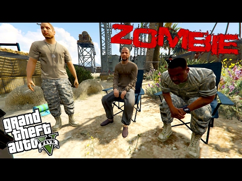 Видео: НАШЕЛ ЛАГЕРЬ С ВЫЖИВШИМИ В ЗОМБИ АПОКАЛИПСИС В GTA 5