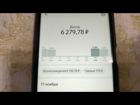 Видео: Хорошо заработал в яндекс Еде на машине