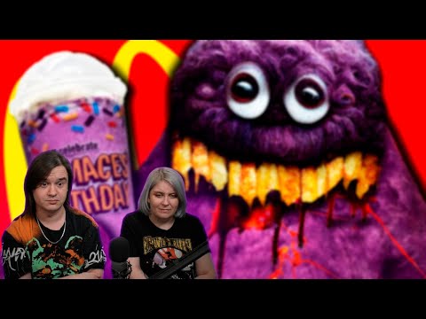 Видео: НЕ ПЕЙТЕ Гримас Шейк! — СТРАШНАЯ сторона МАКДОНАЛЬДС (Grimace Shake) | РЕАКЦИЯ НА @YaFanTom |