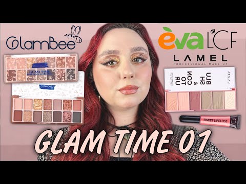 Видео: GLAMBEE Glam Time 01 | ХОДОВИЙ НЮД | бюджетна косметика мережі EVA