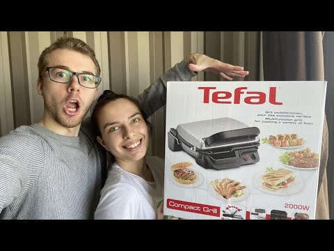 Видео: ОБЗОР/ТЕСТ/ОТЗЫВ ВЛАДЕЛЬЦА / Электрогриль прижимной Tefal GC3050