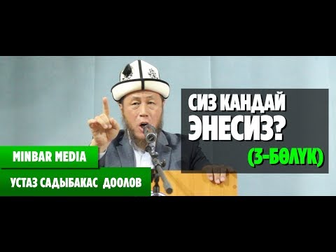 Видео: Садыбакас ажы Доолов СИЗ КАНДАЙ ЭНЕСИЗ? 3-БӨЛҮК