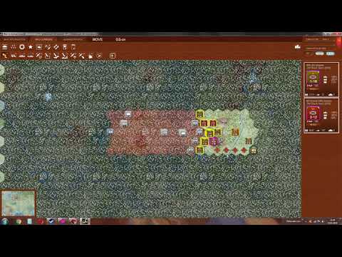 Видео: Gary Grigsby War in the East. Гайд по действиям сухопутных войск + сценарий Великие Луки 42