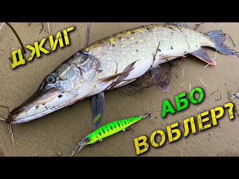 Видео: ✅ Воблер чи Джиг? Щука чи Судак? Риболовля в Листопаді ✅