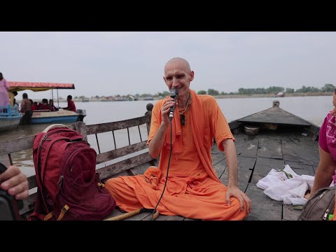 Видео: Сарвагья дас. Ямуна (Вриндаван, Ашта Сакхи паломничество, день 2)