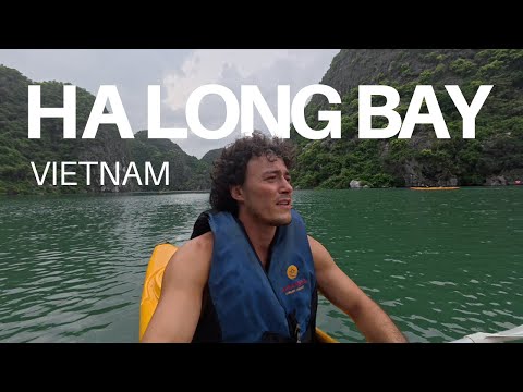 Видео: Случайно во время круиза для пар в бухте Халонг, Вьетнам