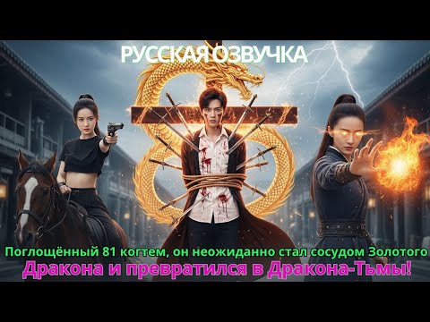 Видео: Поглощённый 81 когтем, он неожиданно стал сосудом Золотого Дракона и превратился в Дракона-Тьмы!