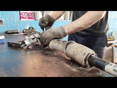 Видео: РЕМОНТ РУЛЕВОЙ РЕЙКИ С ГУР DAEWOO CHEVROLET NEXIA 1/2 uz
