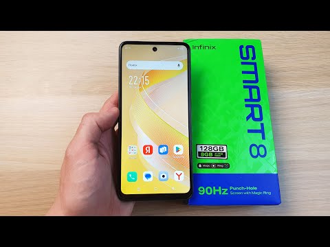 Видео: INFINIX SMART 8 - ШИКАРНЫЙ СМАРТФОН ЗА 7000 РУБЛЕЙ!