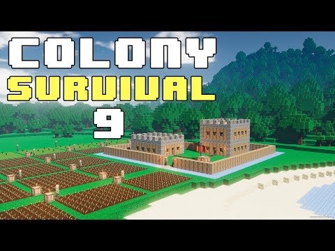 Видео: Прохождение COLONY SURVIVAL: #9 - СТЕНЫ ГОТОВЫ, ДОМИК КРАФТЕРОВ!