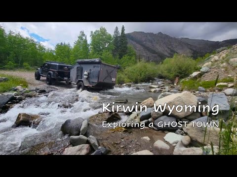 Видео: Исследуя город-призрак Кирвин, штат Вайоминг