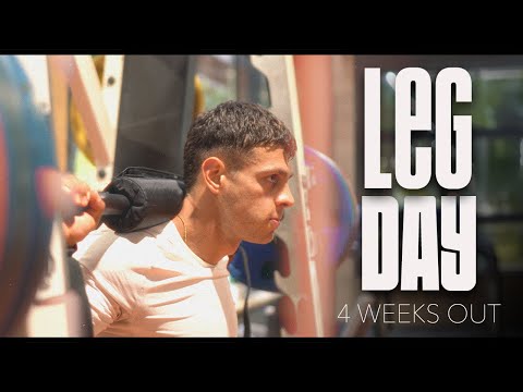 Видео: Full Day of Eating +  Тренировка за Крака | 4 Weeks Out | Мнение за Retatrutide