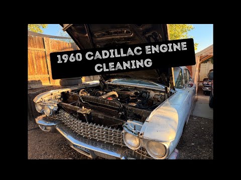 Видео: ЧИСТКА ДВИГАТЕЛЯ CADILLAC 1960 ГОДА #cadillac1960 #автомойка #двигатель #детейлинг #мойкаавтомоби...