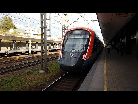 Видео: Из Твери в Москву на Ласточке. 19.08.2025 год. Октябрьская железная дорога.