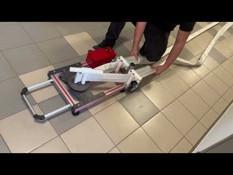 Видео: Аккумуляторный станок для перекатки пожарных рукавов ВиК-1