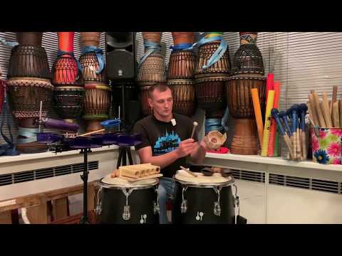 Видео: 47 перкуссионных инструментов. Выпуск 4 (из 6). "Стучалочки".