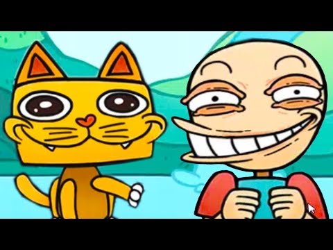 Видео: ТРОЛЛФЕЙС КВЕСТ + КОТИК МАЙНКРАФТА = Rage Face Love Story