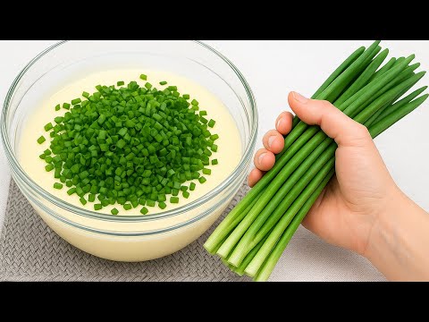 Видео: Зелёный лук есть? Готовим НЕ САЛАТ! Все стоят в очереди за добавкой😋