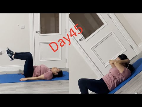 Видео: День 45. На полпути к 90! Постоянство тренировок после родов