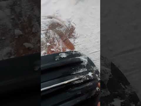 Видео: расширители на лыжи снегоход установка