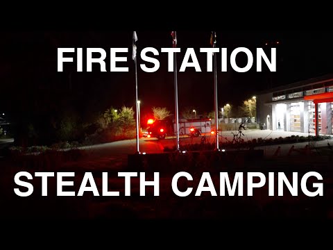 Видео: Скрытый кемпинг рядом с пожарной станцией