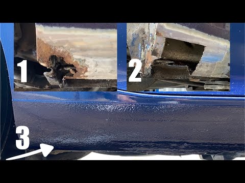 Видео: Ремонт и замена порога Vw Golf mk5 GTTDI