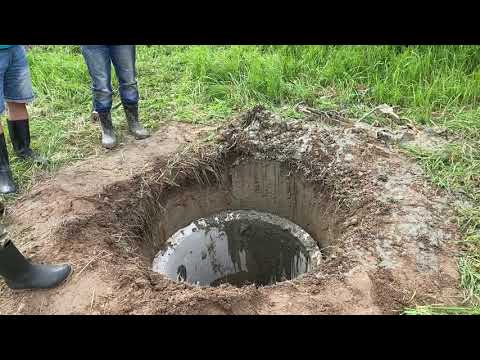 Видео: Плывун в колодце ☹️Бурение колодца машиной в Московской Области! Колодец на плывуне!!!