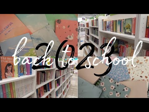 Видео: 016. BACK TO SCHOOL 2023 | STATIONARY HAUL |покупка эстетичной канцелярии | обзор магазинов