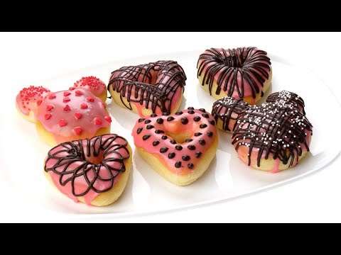 Видео: Донатсы без обжаривания - меньше калорий, больше вкуса. Два варианта формовки. Супер тесто.