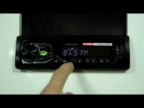 Видео: Обзор настроек Pioneer DEH 1800UB