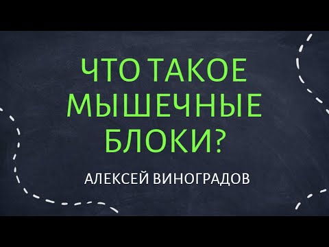Видео: Что такое мышечные блоки? | Алексей Виноградов