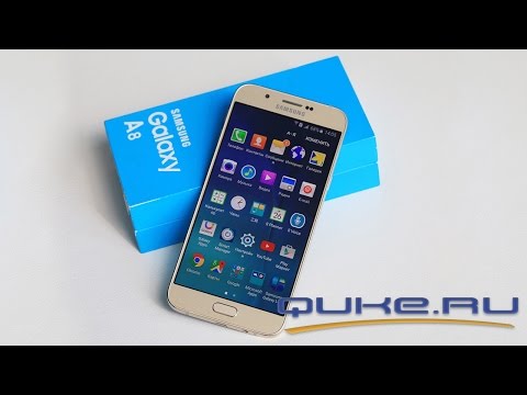 Видео: Обзор  Samsung Galaxy A8 ◄ Quke.ru ►