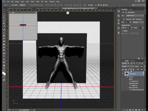 Видео: 3d в фотошопе - создание и модификация объектов