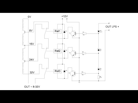 Видео: Простейший коммутатор обмоток трансформатора