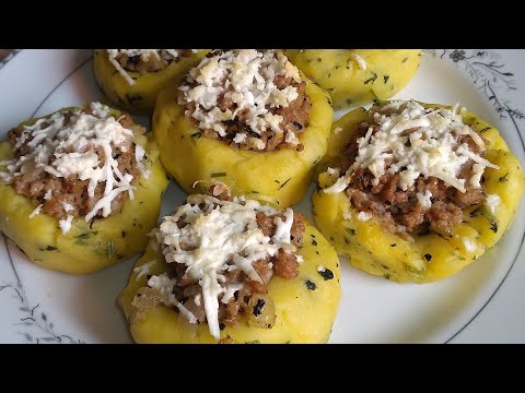 Видео: Կարտոֆիլը մսով լցոնած# համից չեք կշտանա💥💛Картофель, фаршированный мясом ։