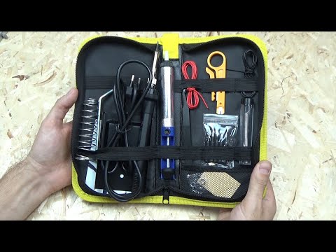 Видео: Полезные инструменты для дома с Ozon / Паяльный набор Deko