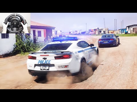 Видео: Полицейские Троллят Преступников на Chevrolet Camaro ZL1 - Forza Horizon 5 4k Gameplay