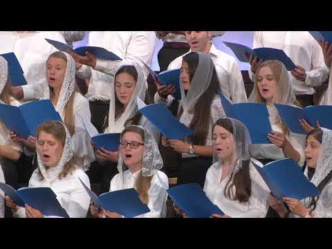 Видео: "Господь! Одно хочу лишь я" - Хор