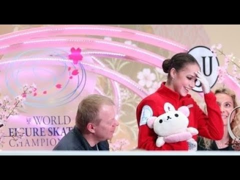 Видео: ALINA ZAGITOVA - Short program Worlds19 | Fuji tv Rus & En sub| ЧМ 2019 Перевод комментариев японцев