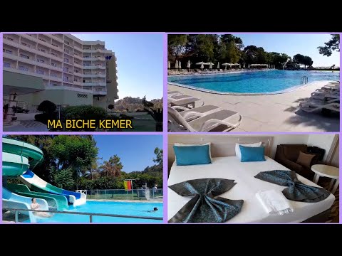 Видео: MA BICHE KEMER Турция обзор отеля, номера