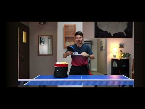 Видео: Топспин слева. Pech Pong.