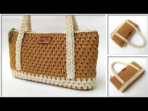 Видео: ПРОСТОЕ И УДОБНОЕ ВЯЗАНИЕ СУМКИ КРЮЧКОМ ДЛЯ НАЧИНАЮЩИХ