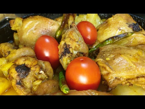 Видео: ОЧЕНЬ ВКУСНЫЙ 😋 Ужин для всей семьи | Курица с картошкой в духовке