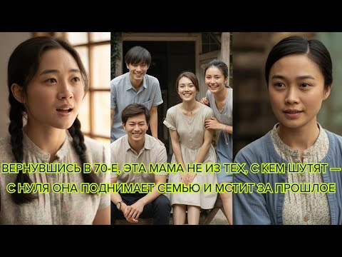 Видео: Вернувшись в 70 е, эта мама не из тех, с кем шутят — с нуля она поднимает семью и мстит за прошлое