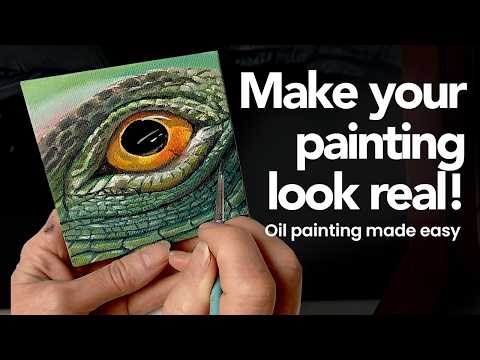 Видео: Фотореализм учит рисовать то, что видишь | Рисование маслом стало проще