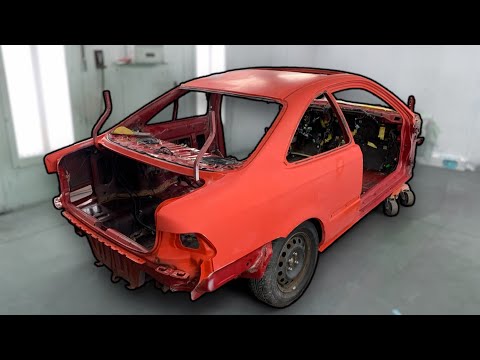 Видео: Как выглядит покраска выставочного автомобиля стоимостью 10 000 долларов!