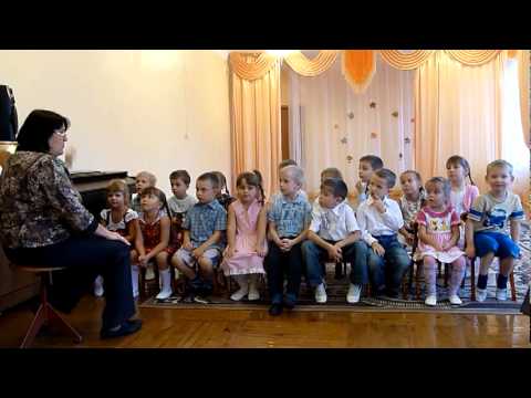Видео: Музыкальное занятие 7 группа..VOB