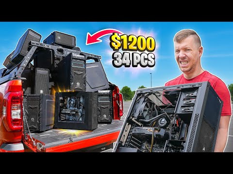 Видео: Я купил 34 таинственных ПК за 1200 долларов — лучшая сделка или полный обман?